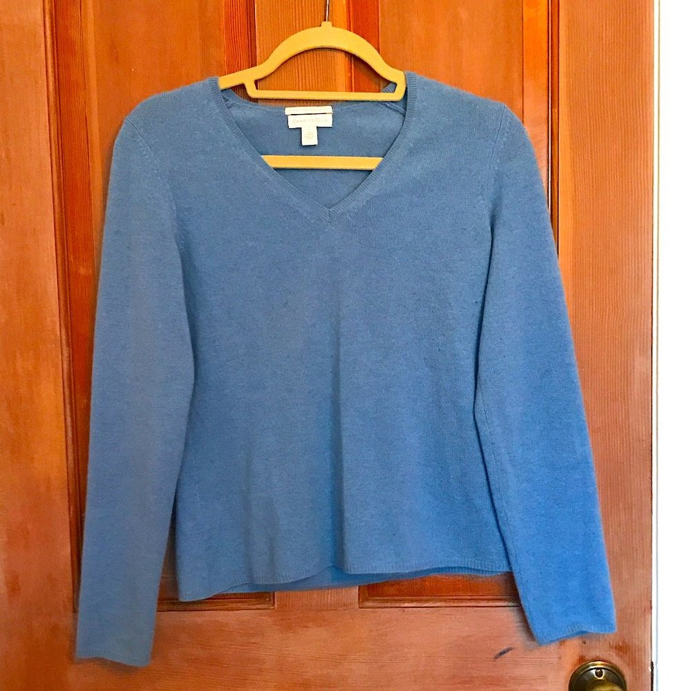 Pale Blue Cashmere Sweater